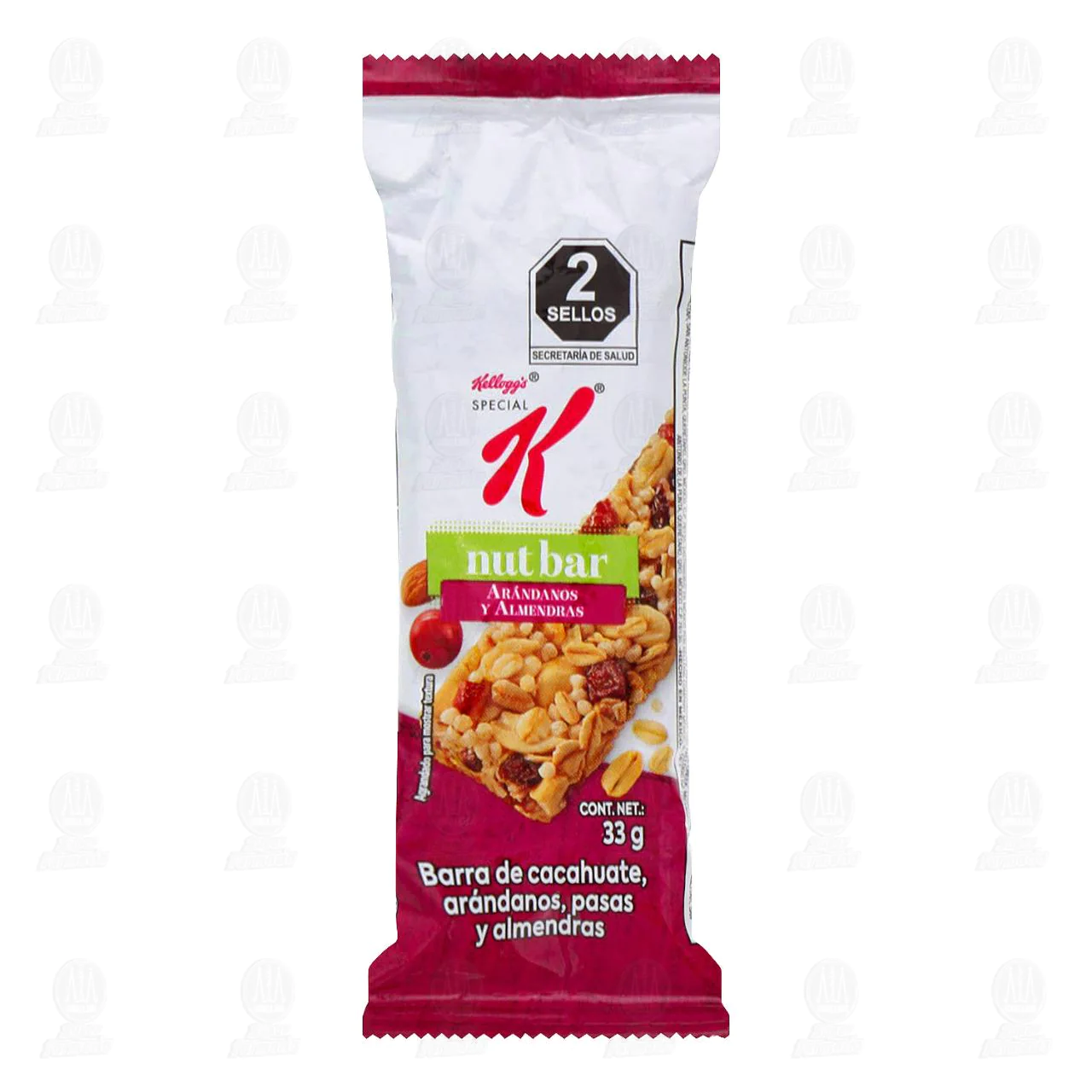 BARRA DE ARANDANO KELLOGGS Y ALMENDRA