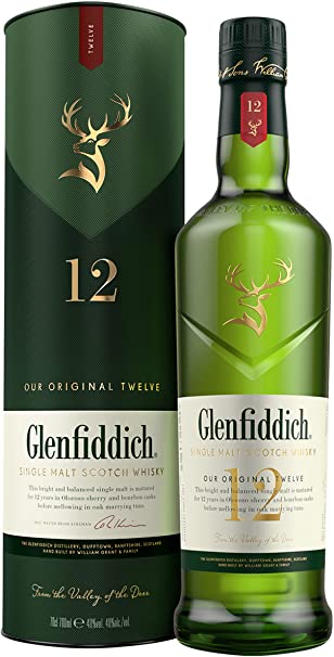 WHISKY GLENFIDDICH 750ML