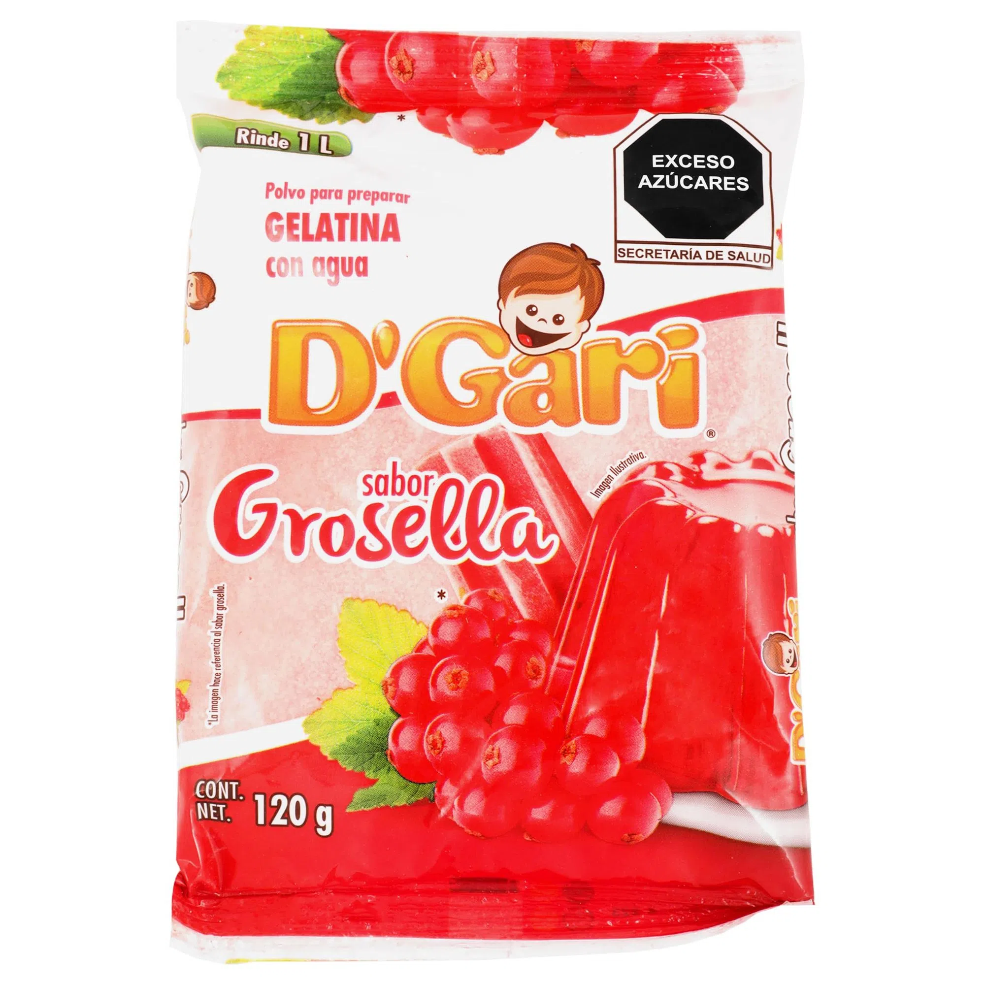 GELATINA DGARI GROSELLA