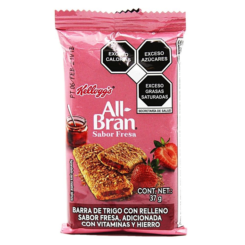 BARRA ALL BRAN FRESA 37 G