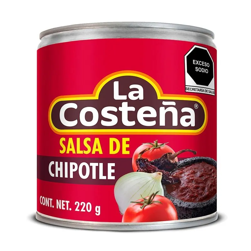 SALSA DE CHIPOTLE LA COSTEÑA 220 G