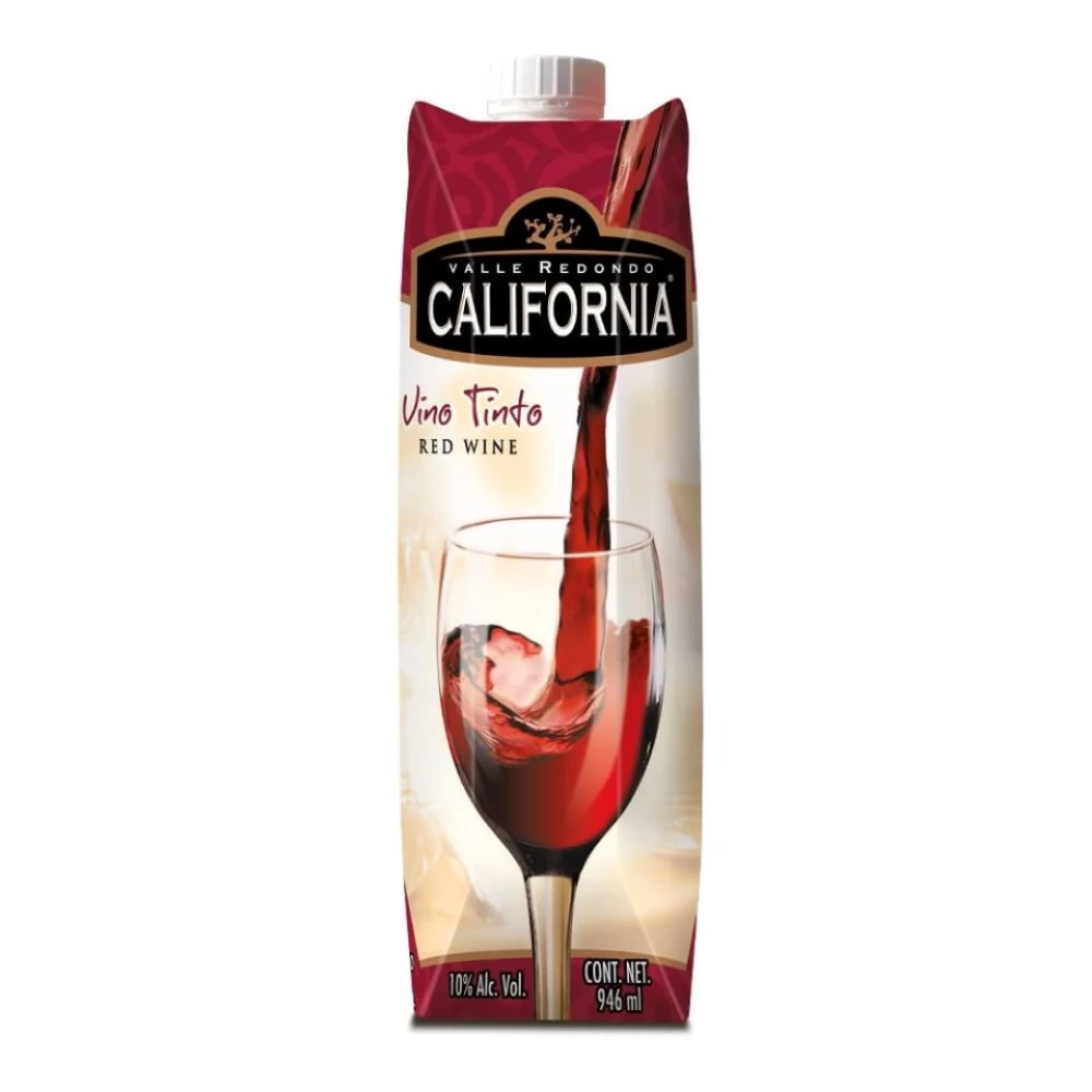 VINO TINTO CALIFORNIA TETRA 946 ML