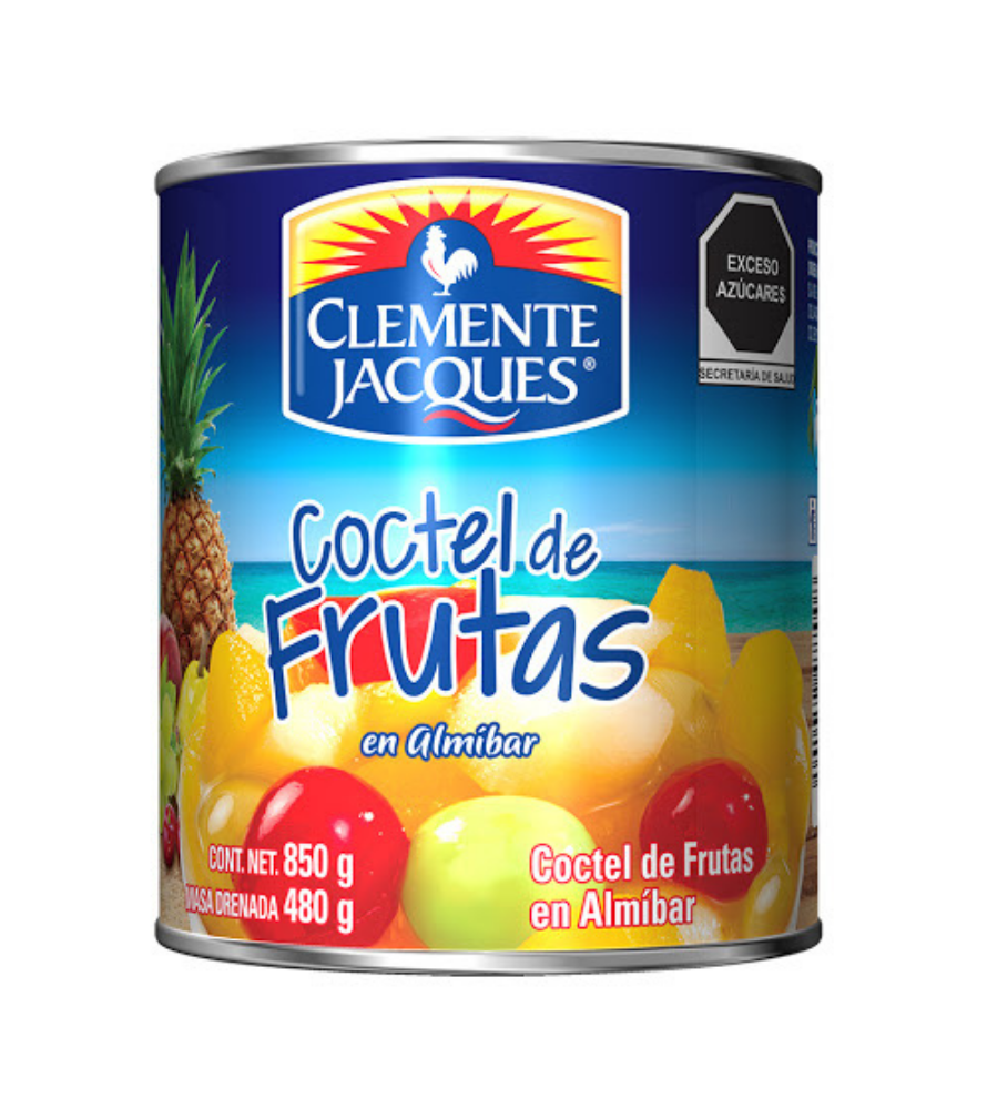 COCTEL DE FRUTAS CLEMENTE J 850GR