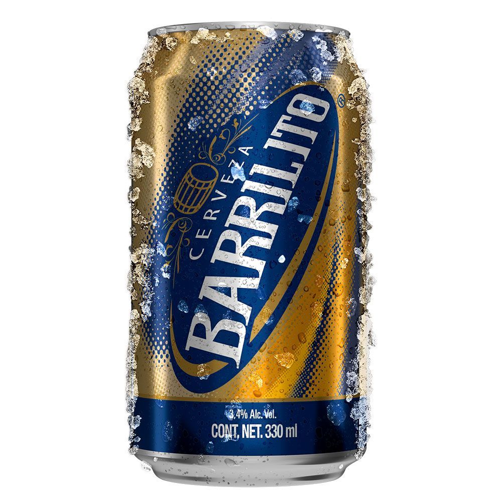 CERVEZA BARRILITO BOTE DE 355ML